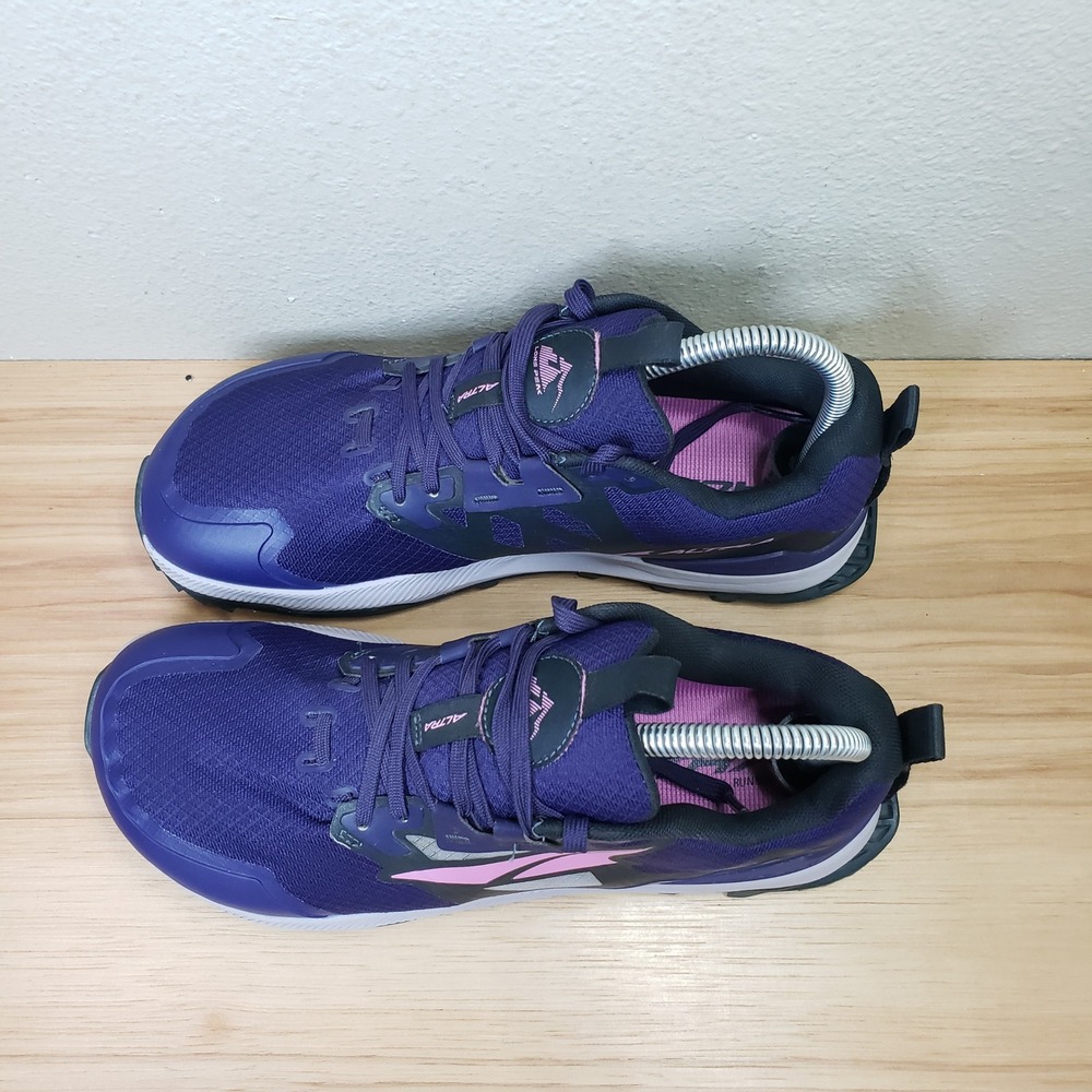 Altra Lone Peak 7 Trail Running Shoes Dark Purple Pink Outdoor Gorpcore Size 7.5 - Picture 11 of 11